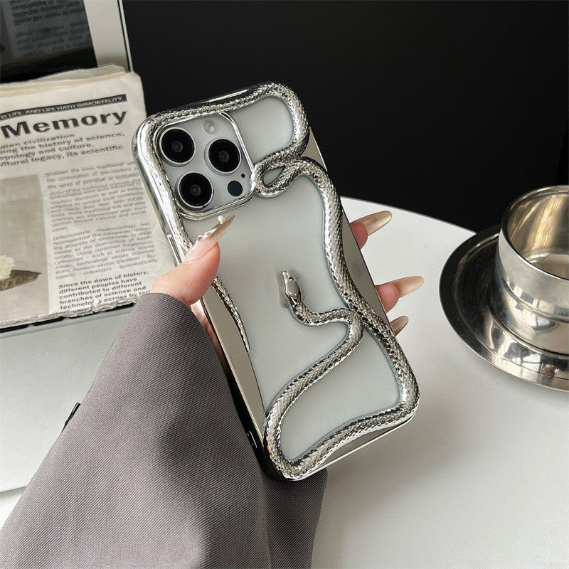 Glossy Hollow Snake Phone Case