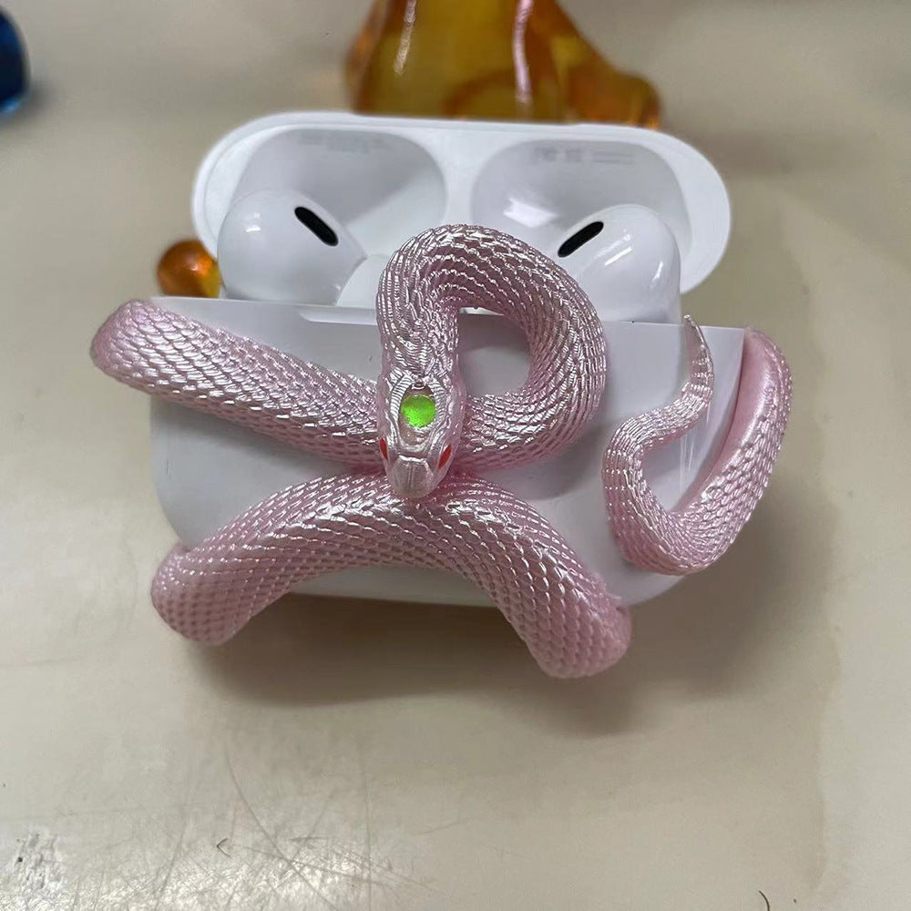 Silicon Snake Airpods Case