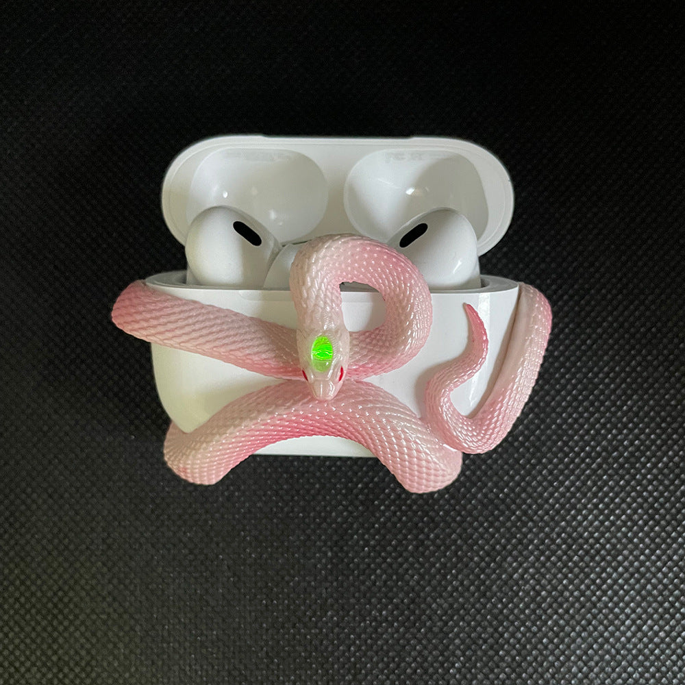 Silicon Snake Airpods Case