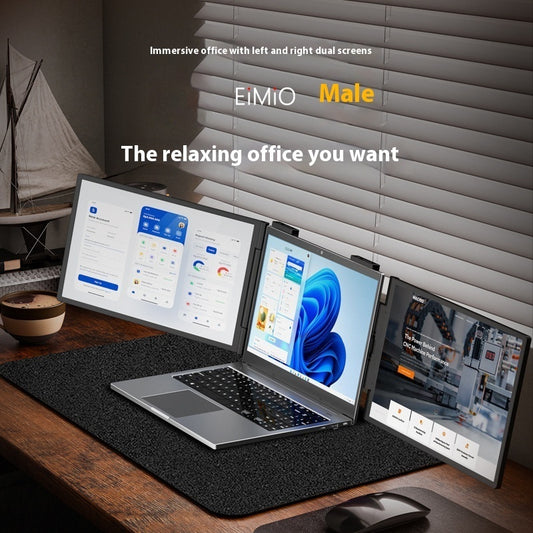 14-inch Dual-screen Portable Display for Laptops 1080p hd