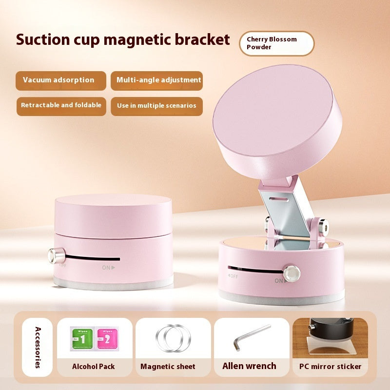 Magnetic Phone holder with Foldable Suction Cup