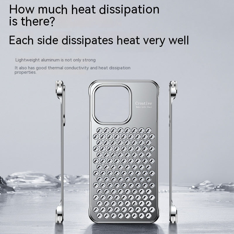 Metal Hollow Heat Dissipation Phone Case