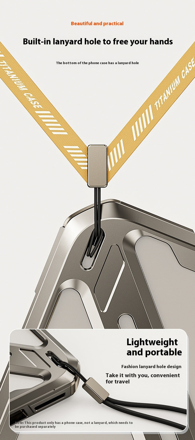 Titanium Alloy Phone Case