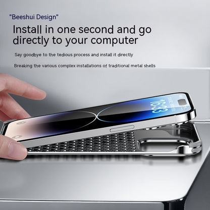 Metal Hollow Heat Dissipation Phone Case