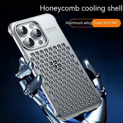 Metal Hollow Heat Dissipation Phone Case