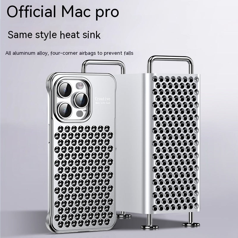 Metal Hollow Heat Dissipation Phone Case