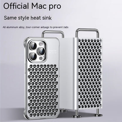 Metal Hollow Heat Dissipation Phone Case