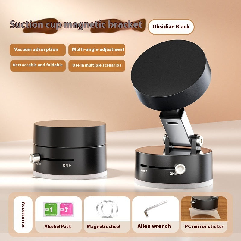 Magnetic Phone holder with Foldable Suction Cup